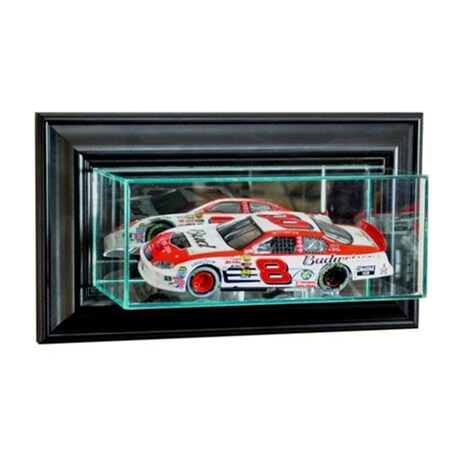 Perfect Cases Perfect Cases WMSNSCR-B Wall Mounted 1-24th Nascar Display Case; Black WMSNSCR-B